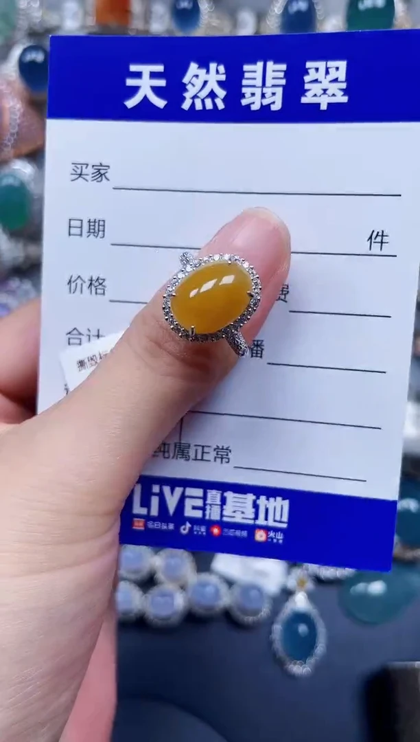 银S925镶嵌翡翠耳饰527