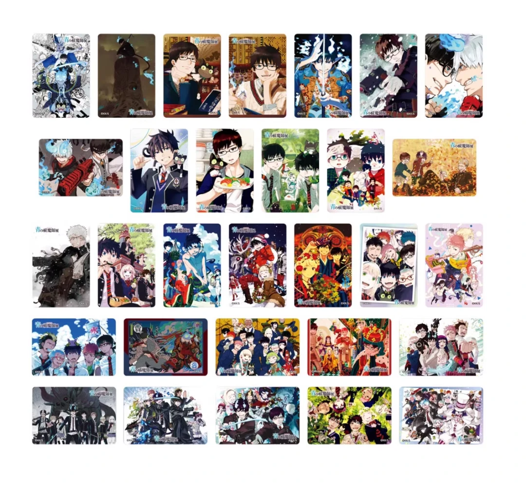 【日谷】青之驱魔师原画展冰箱贴盲盒