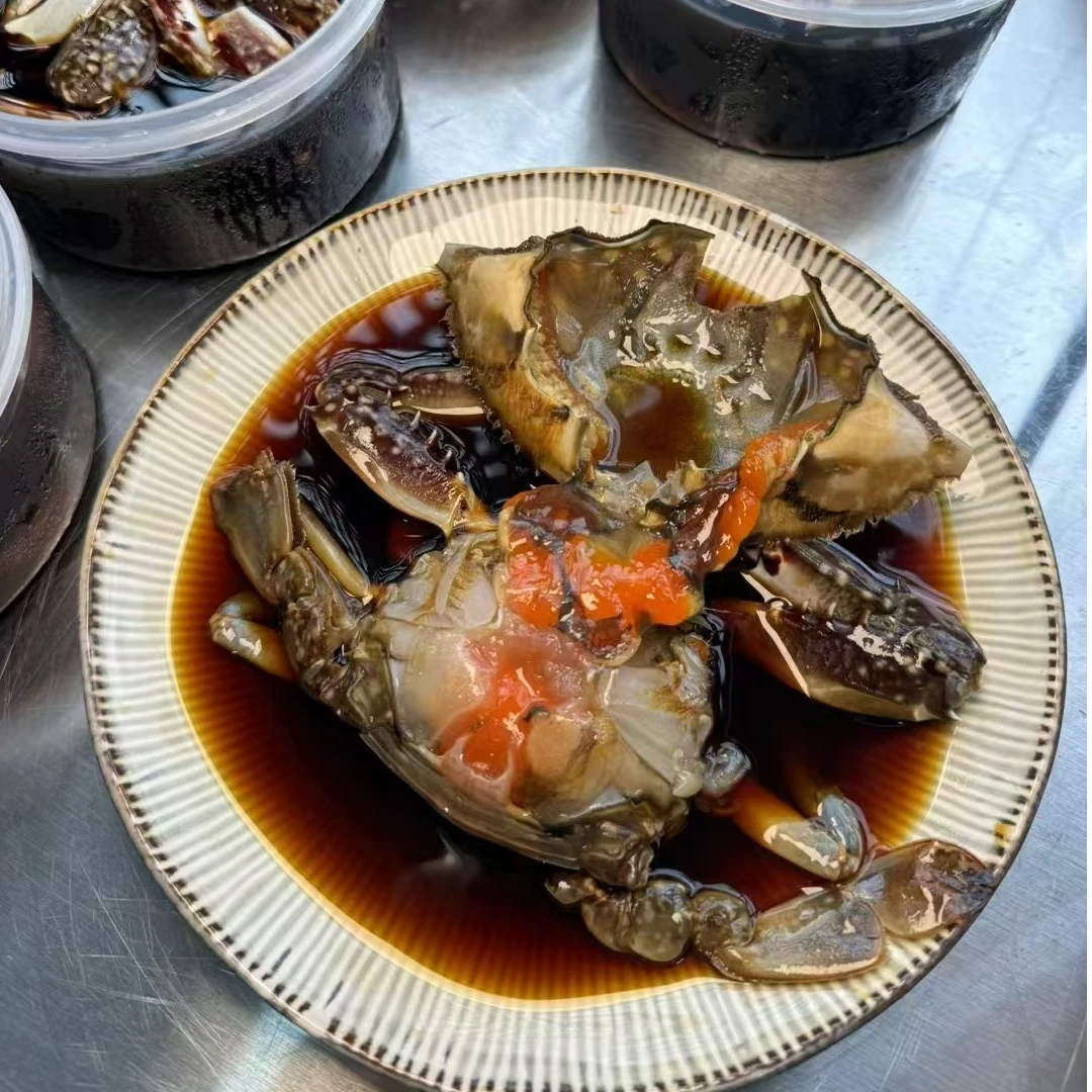小斧头鱼生腌蟹韩式酱蟹（200g-250g/只）