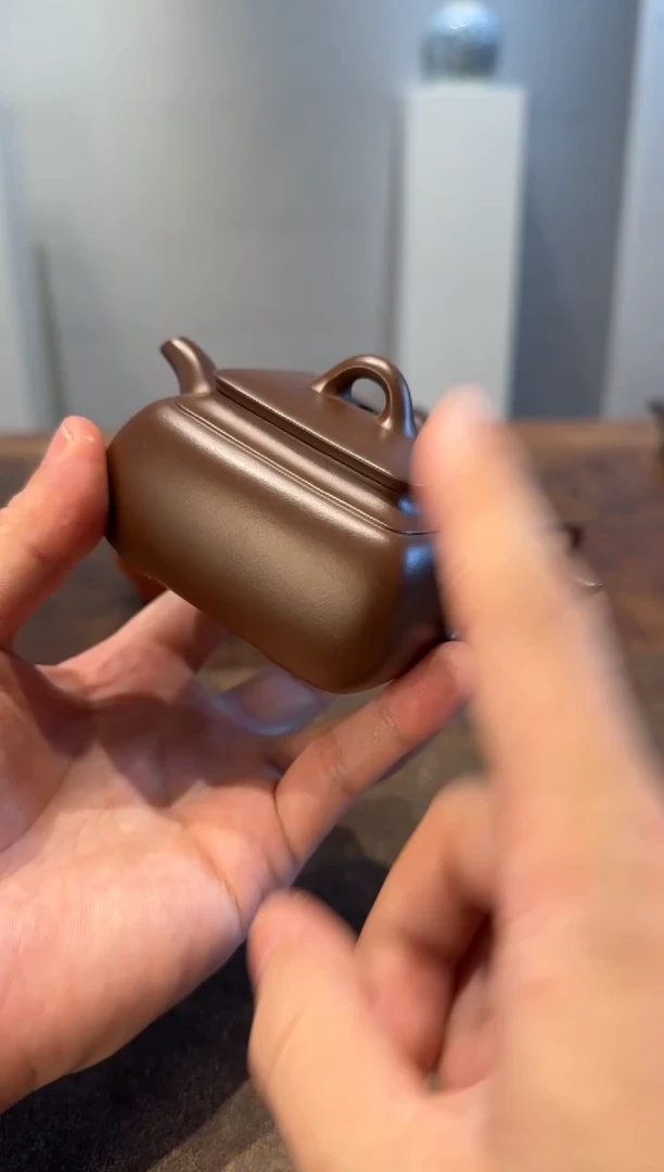 茶壶紫砂L**翔长四方紫砂壶