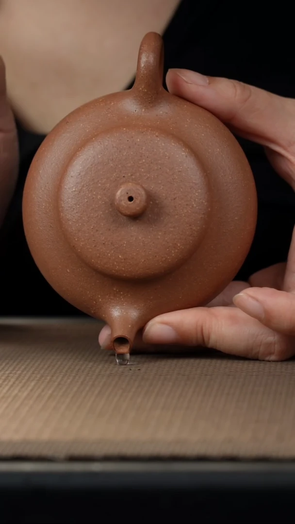 茶壶紫砂红降坡静乐150c