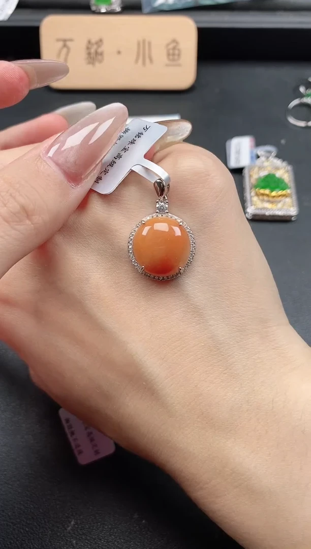 银S925镶嵌戒指翡翠51151
