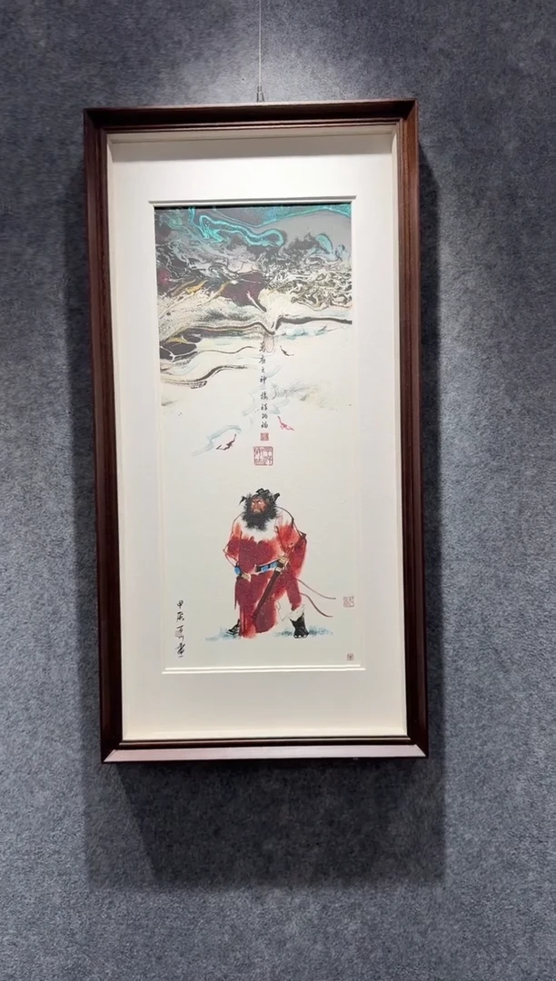 国画牛百川老师手绘80x40（五天内发货）