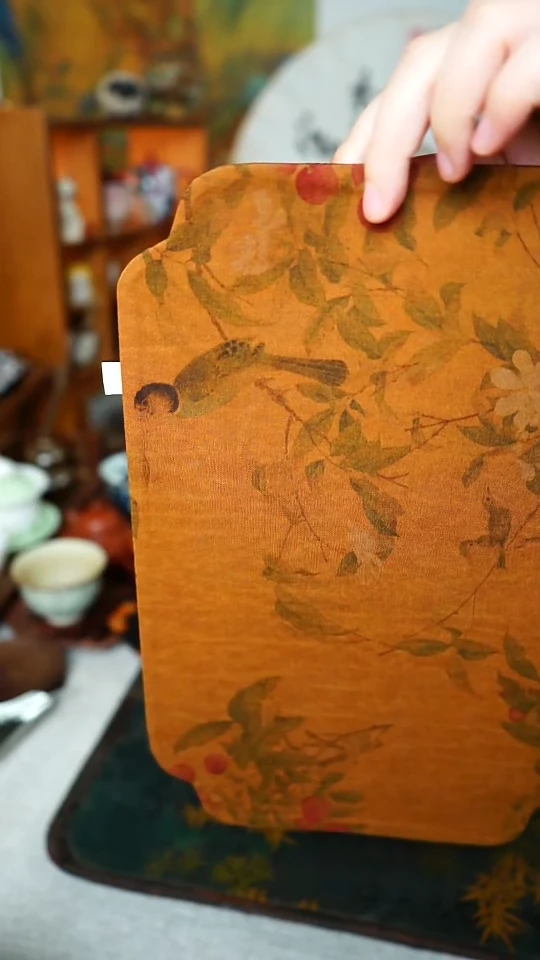 【闪购商品】香云纱30X20荔枝图茶席