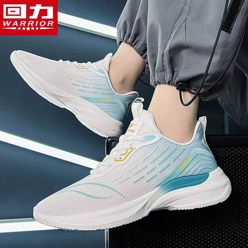 回力男鞋运动鞋2025冬季时尚新款透气百搭网面休闲男士轻便跑步鞋