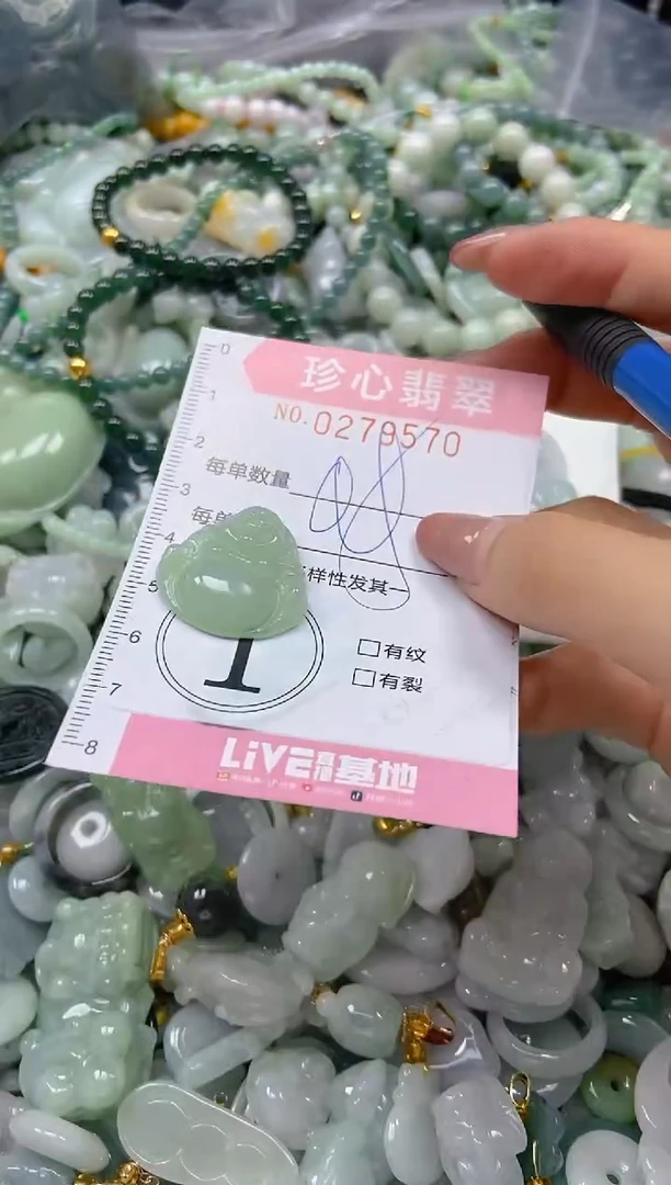 翡翠未镶嵌颈饰闪购0279570