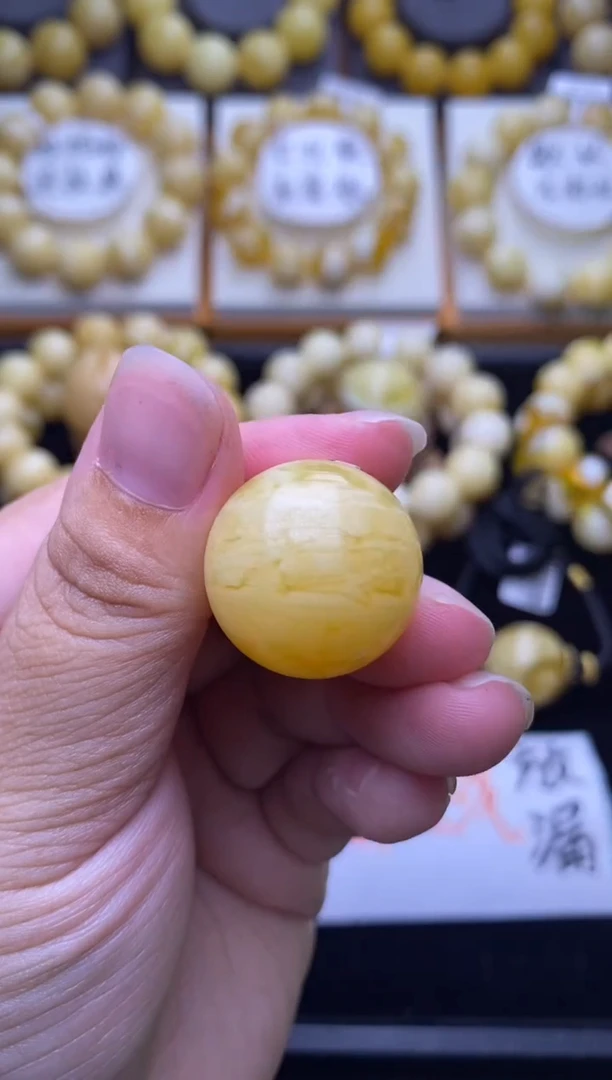 裸石琥珀未镶嵌大小姐珠宝严选29