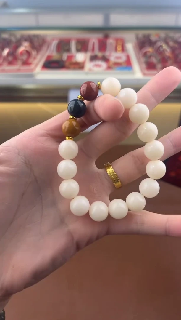 得闲文玩阁白玉菩提链接@@sp012