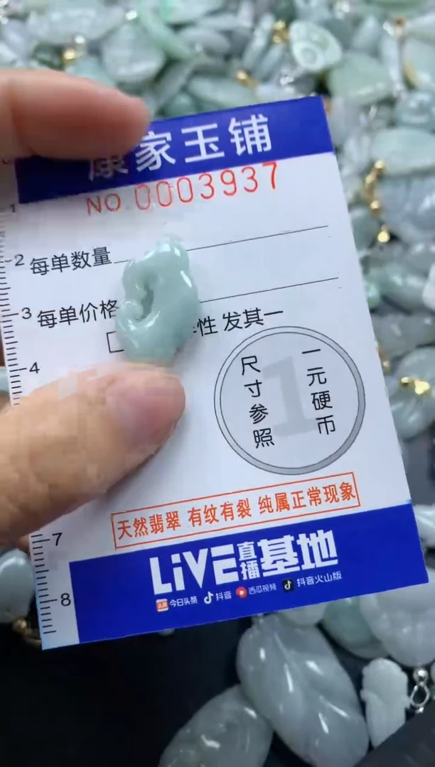 颈饰未镶嵌翡翠3937