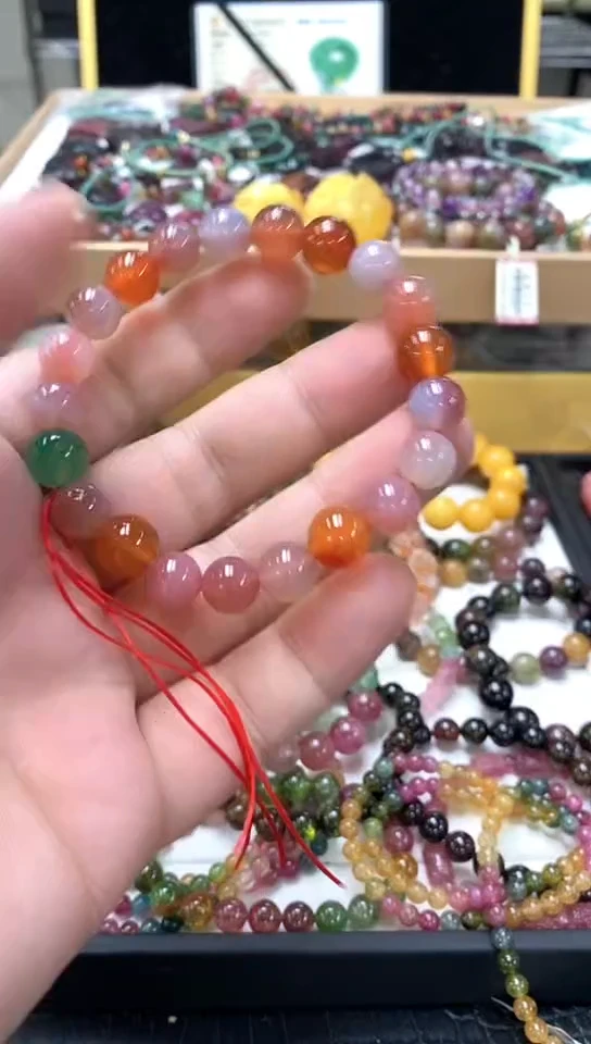 玛瑙/玉髓手链未镶嵌手链5