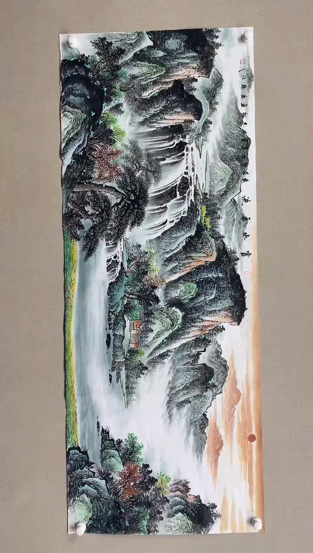 国画180*68 杨志龙杨志龙杨志龙杨志龙