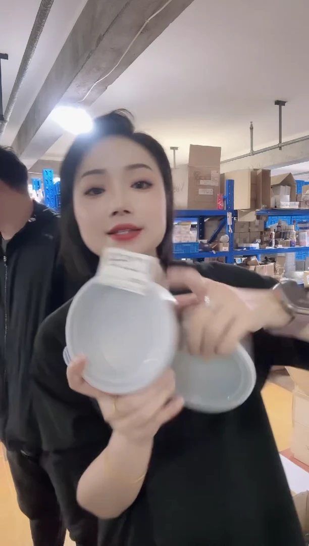 瓷片进口家用百货500ml不锈钢圆形碗两只 C259