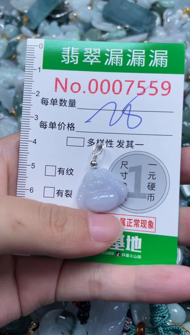 颈饰未镶嵌翡翠7559