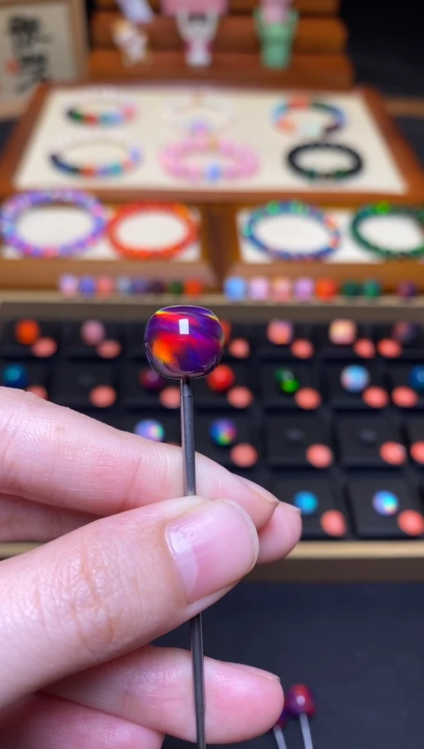 【闪购商品】树脂制品11*12mm人工欧泊老型22