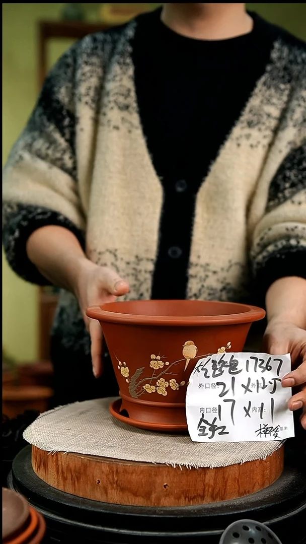 紫砂花盆花卉园艺17367+z