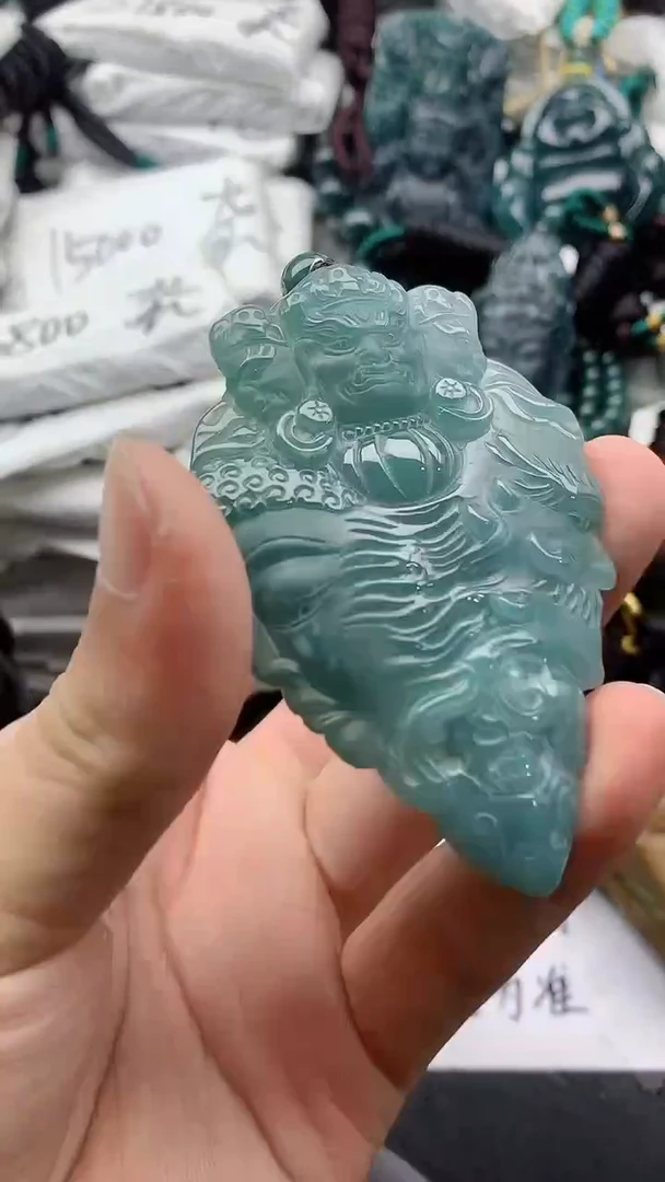 翡翠未镶嵌颈饰888