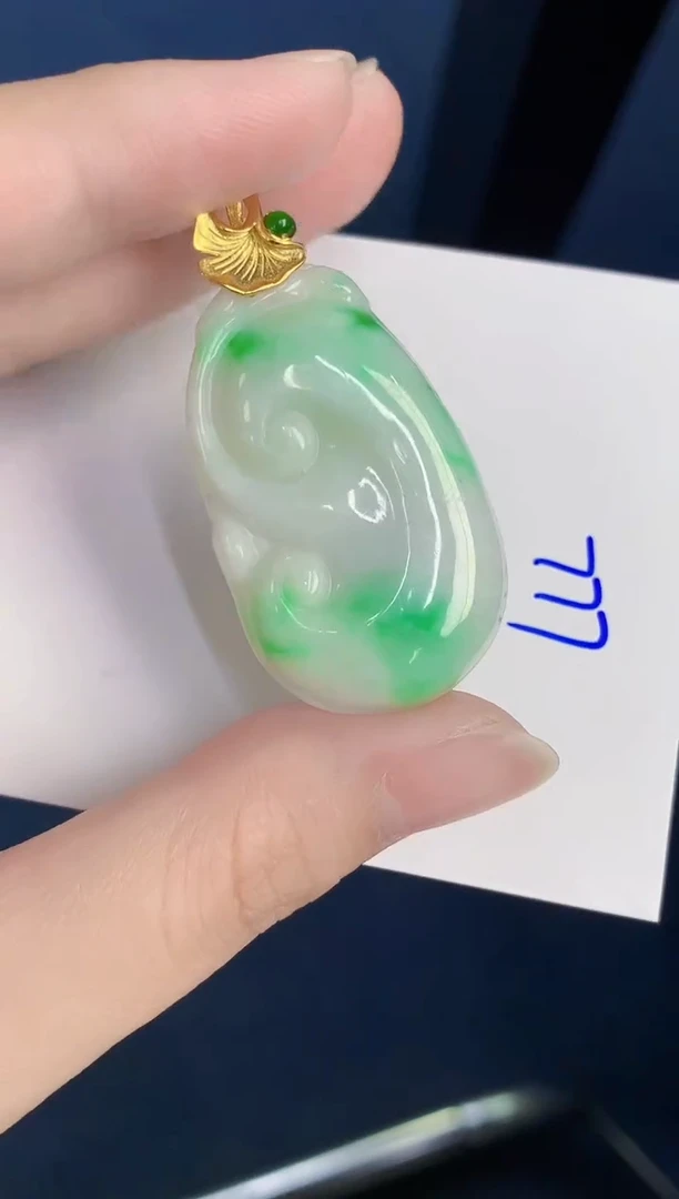 颈饰未镶嵌翡翠天然翡翠缅甸A货