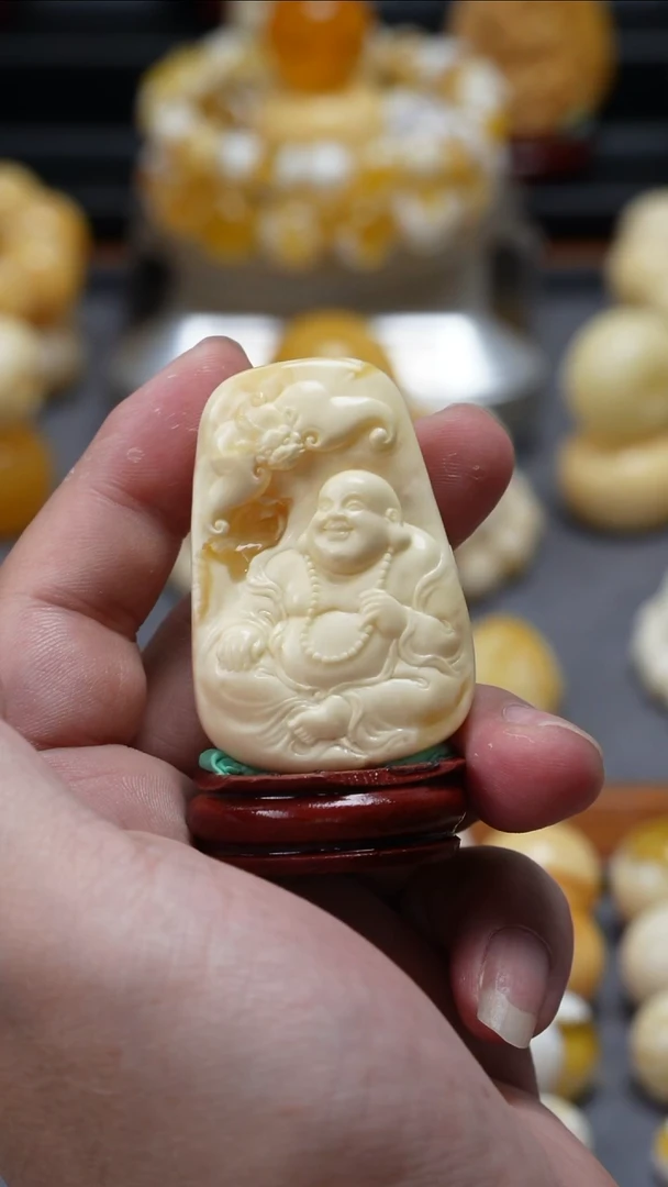 手链琥珀未镶嵌原矿天然琥珀蜜蜡