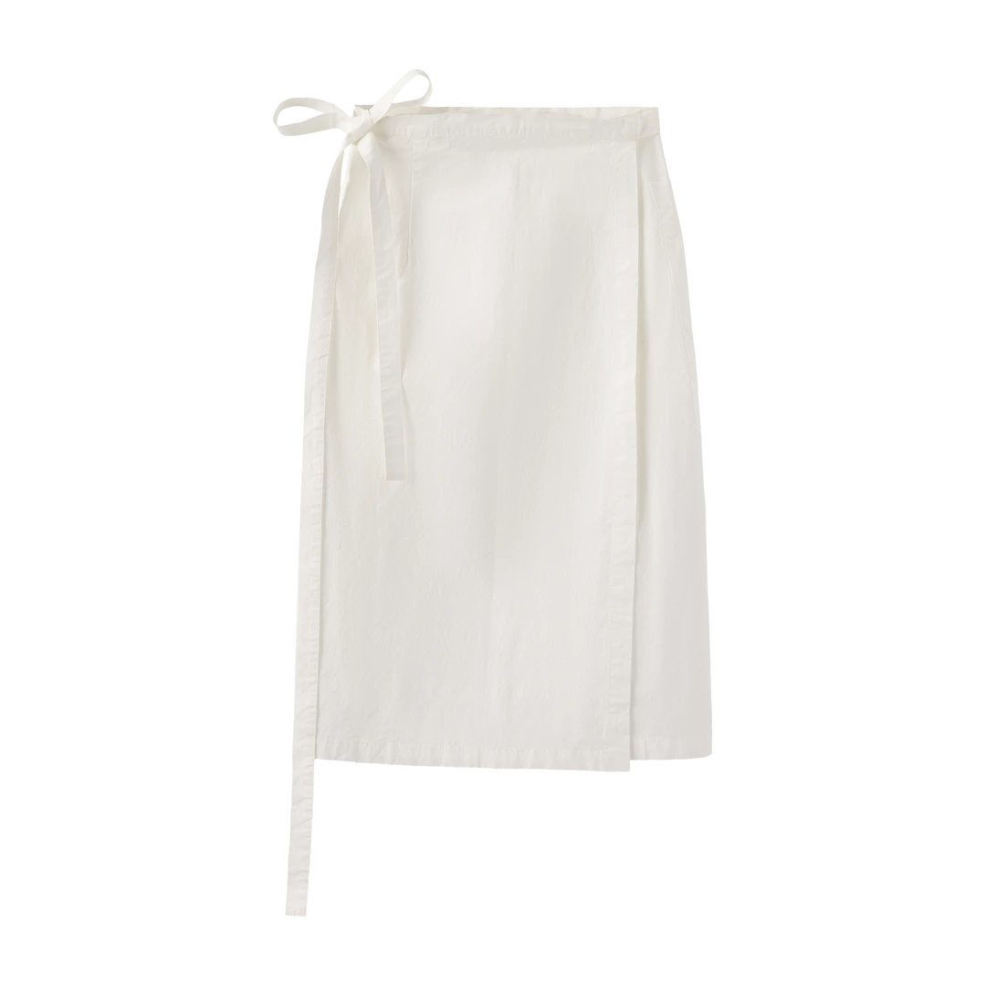 ÉLITES【花道诗】高端定制晒布一片式小众显瘦气质半裙