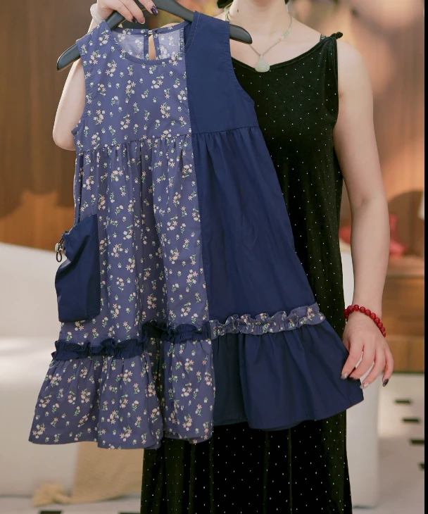 【YY】2025Z女童夏装新款森系儿童夏季裙子女孩无袖公主裙251189