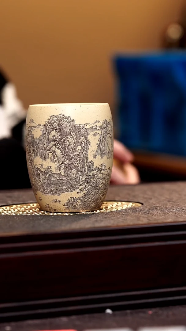 【闪购商品】紫砂茶杯精品紫砂杯14