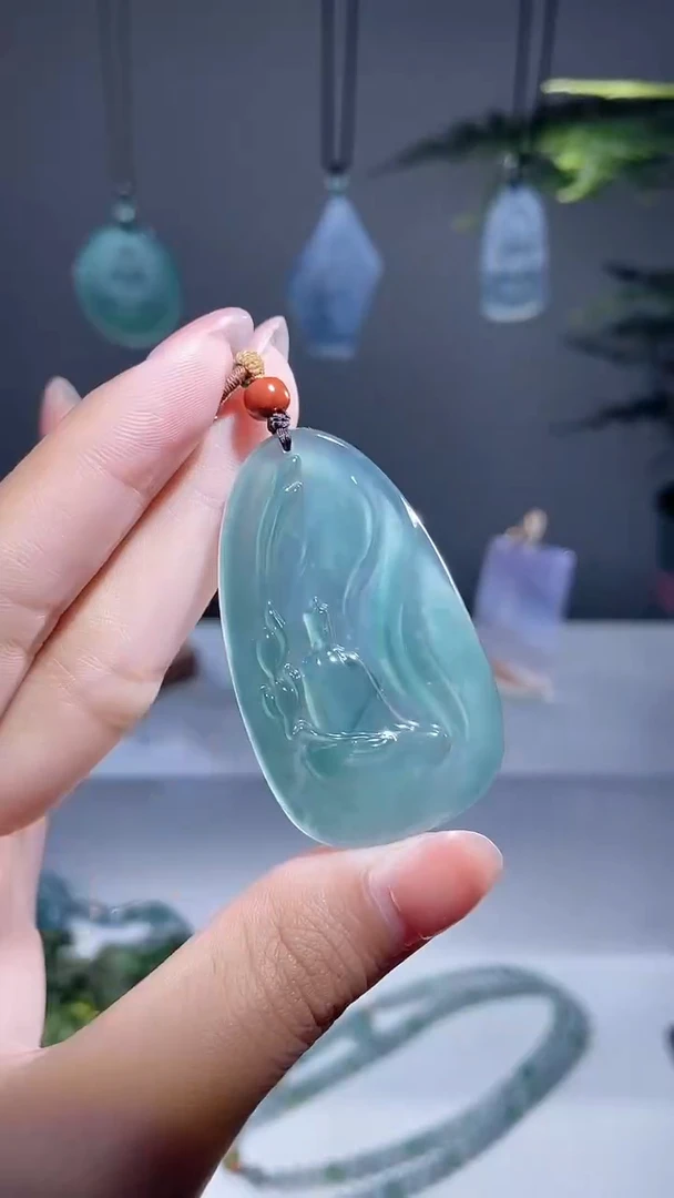 颈饰未镶嵌翡翠悟道