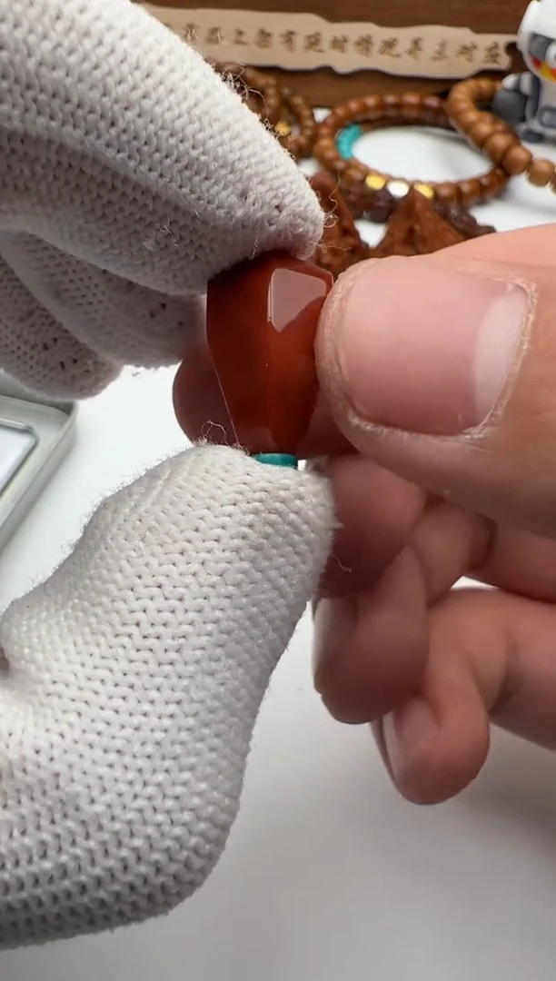 【闪购商品】南红玛瑙三通未镶嵌南红三通+线束