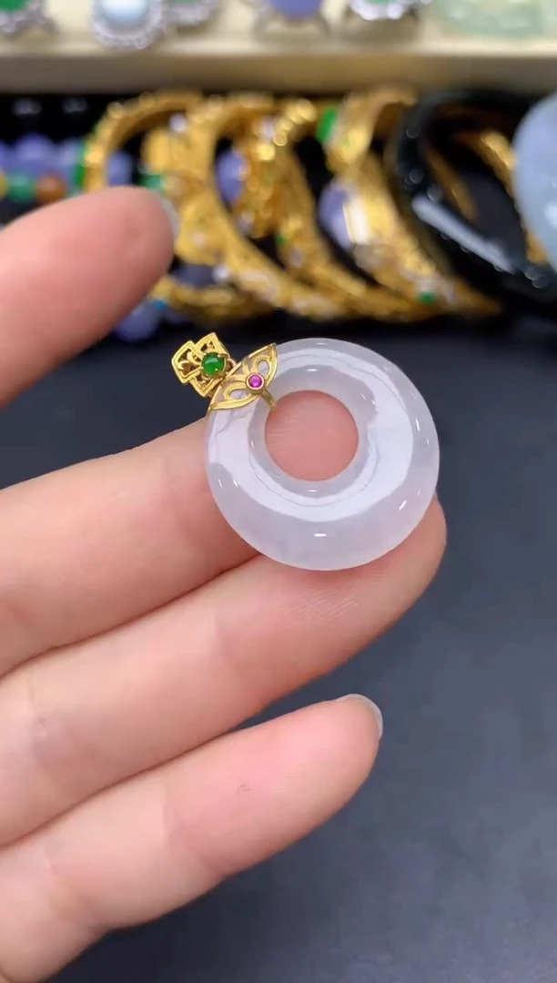 颈饰未镶嵌翡翠19-雪姐翡翠天天见