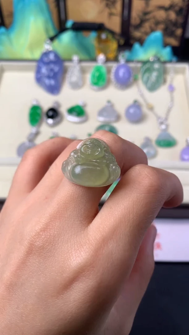 未镶嵌定制翡翠毛货