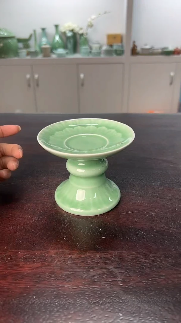 龙泉云间青瓷小米茶器