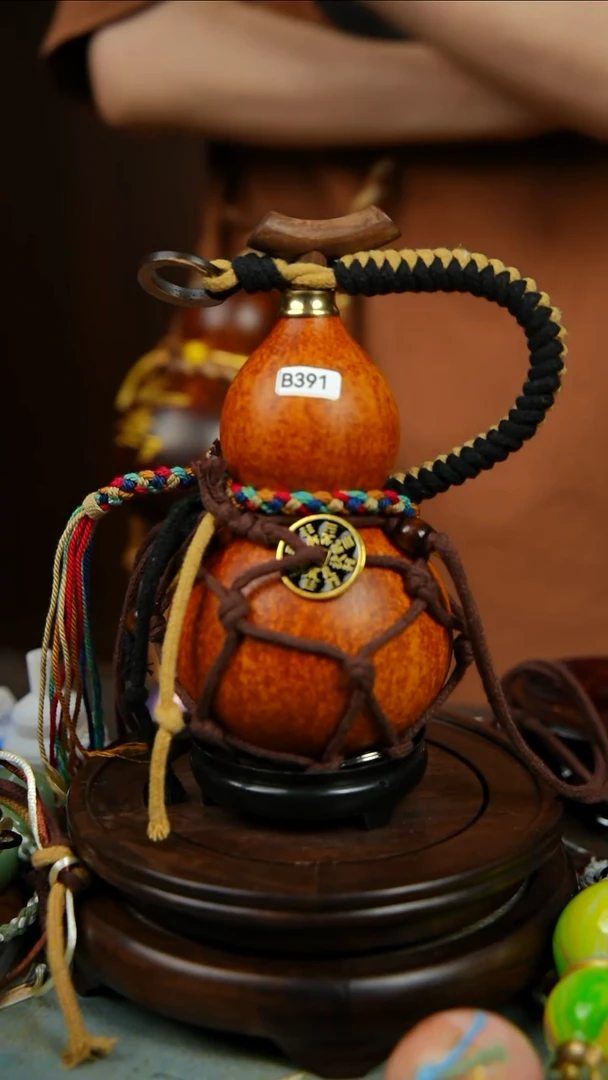 391号500ml左右非遗大漆酒葫芦