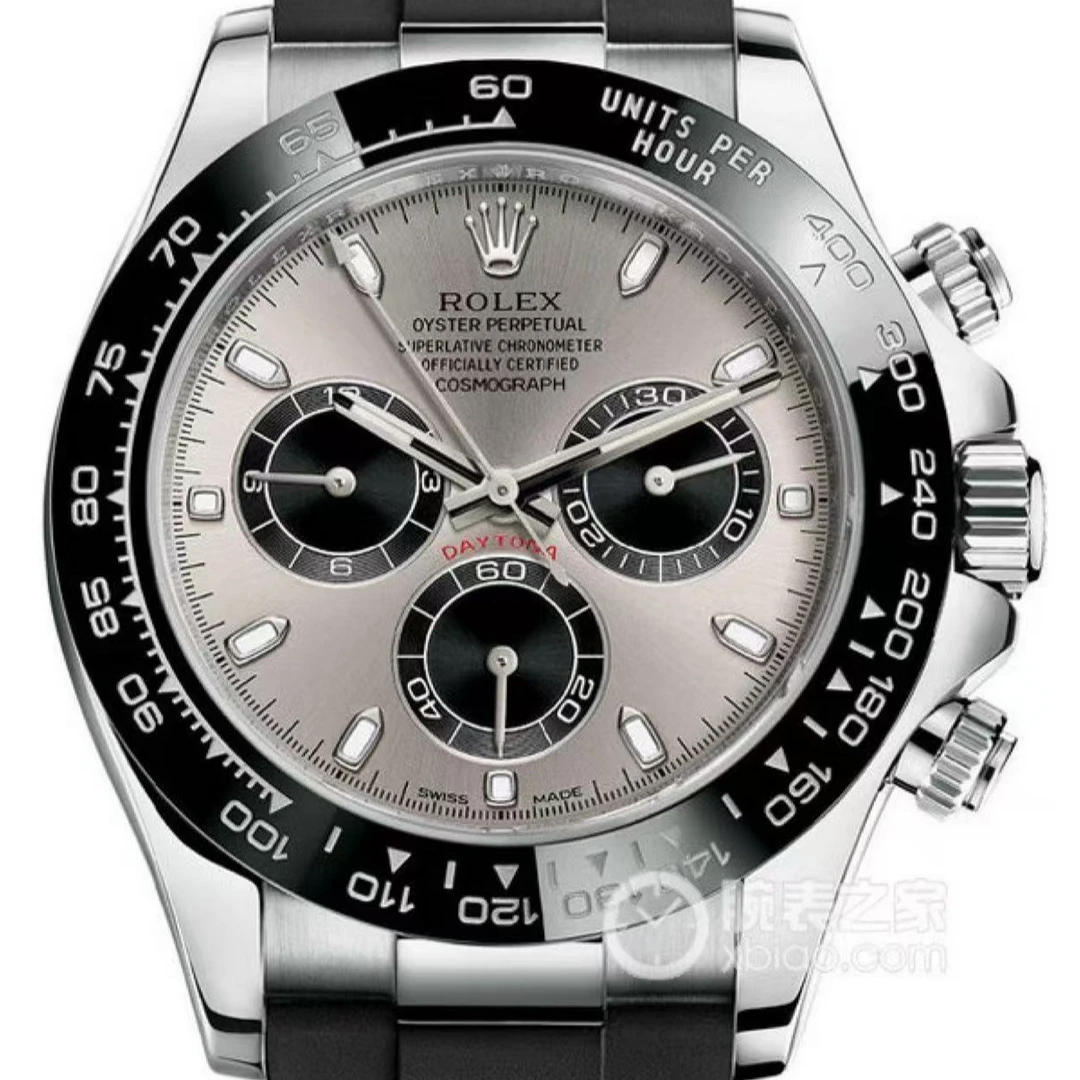 99新 Rolex/劳力士 哈奢馆/名表/迪通拿116519水泥灰/23年全套