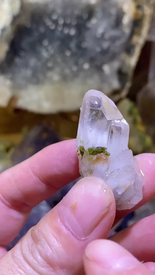 未镶嵌珠宝半成品水晶14号四川美姑超七花园水晶