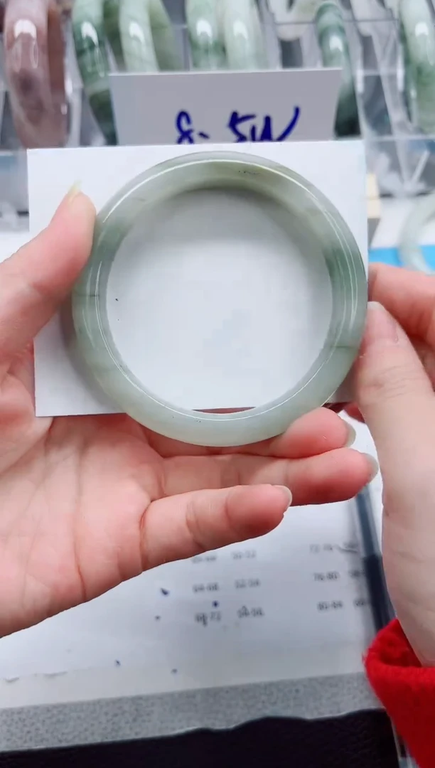 【闪购商品】石英质玉手镯未镶嵌A393-58.9