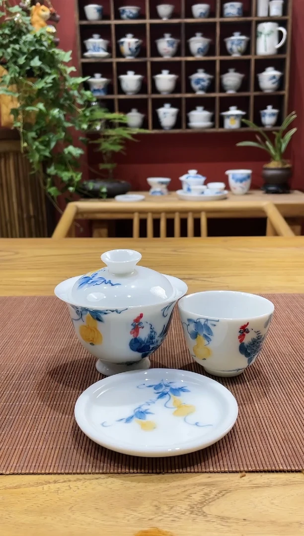 盖碗/杯群芳斋闪购链接（以闪拍图片为准）