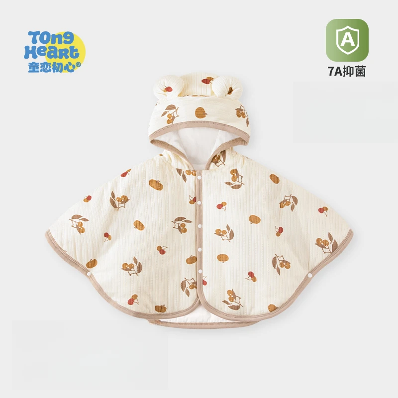 【恒温棉】婴儿披风斗篷秋冬外出2025新款儿童防风加厚外套小披肩