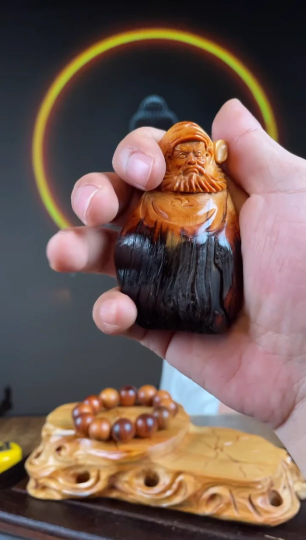 柏木（崖柏）手工摆件,先抢先得! 编号:358