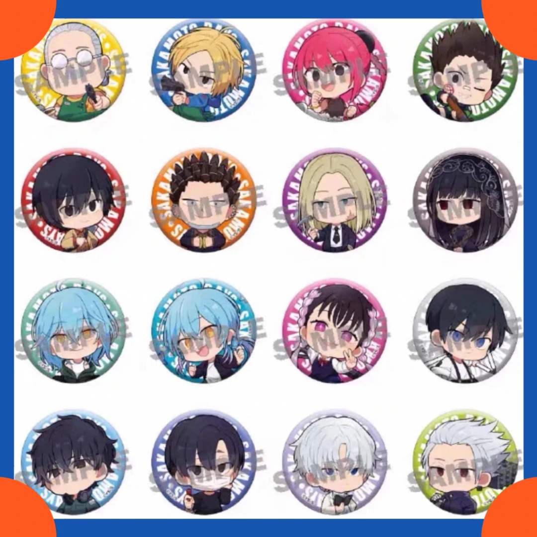 【坂本日常】塔店Q版吧唧日谷盲盒默认代拆