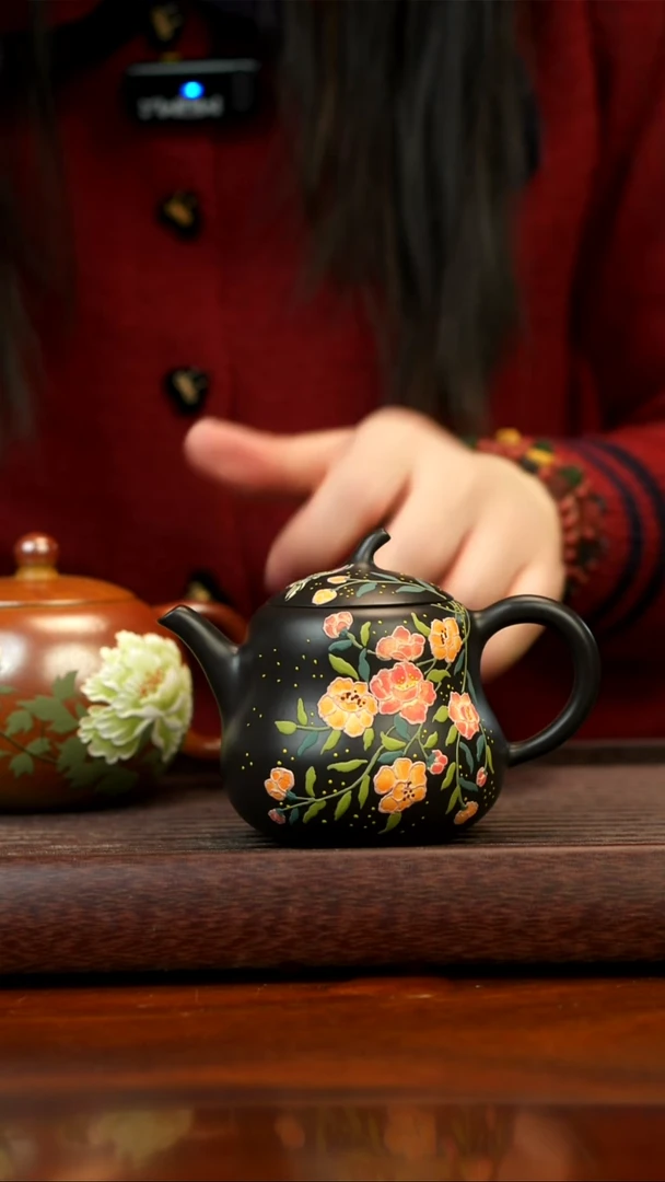 茶壶紫砂宜兴紫砂葫芦微瑕
