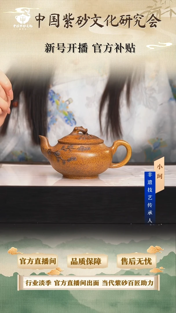 茶壶紫砂陶茶文化方              白麻子柴烧240cc左右