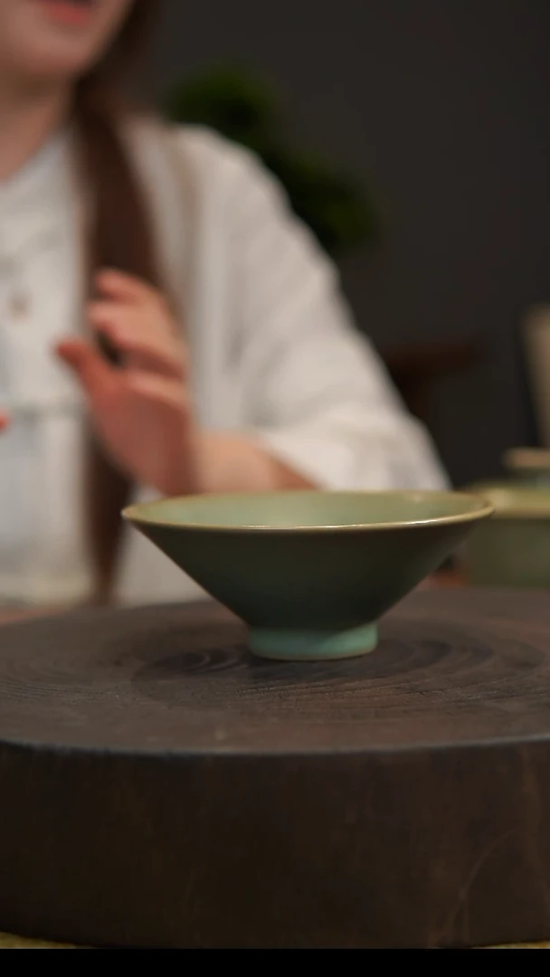 杯子斗笠杯 汝州原产地  原矿老釉
