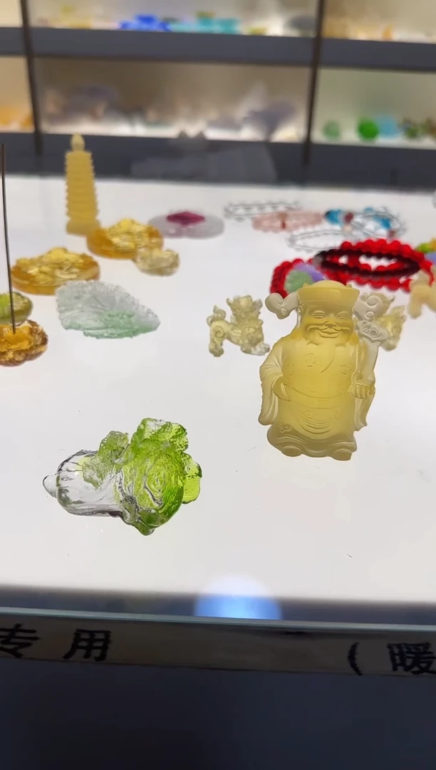手工艺品琉璃小白菜