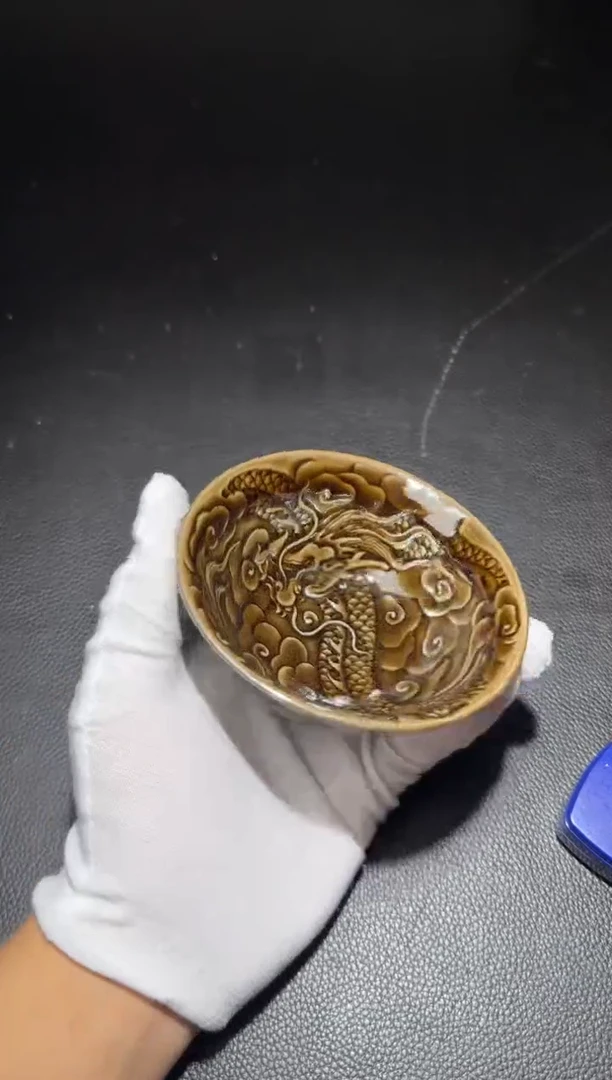 茶盏赖礼同十全宫碗龙154
