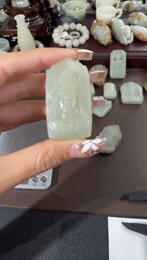 吊坠(不含链)未镶嵌和田玉11