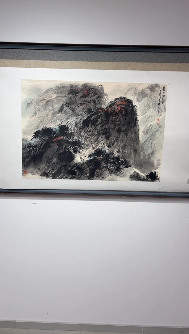 国画傅云石老师画作