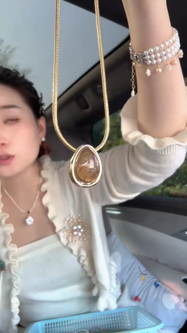 铁合金无虎眼长款项链