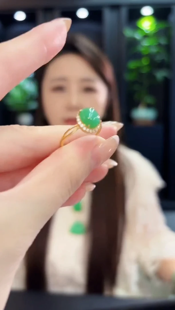 未镶嵌戒指翡翠 缅料A货/支持复检/一件