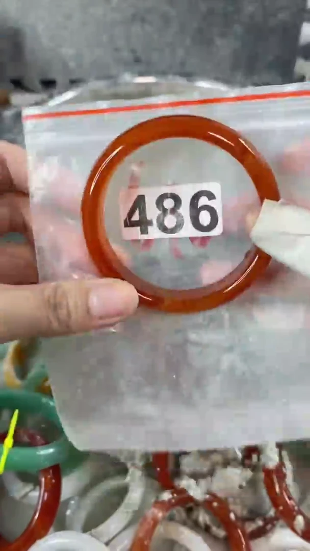 【闪购商品】玛瑙/玉髓手镯未镶嵌58+486