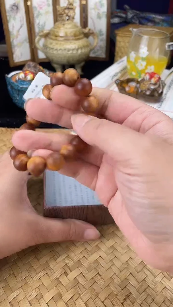 手串崖柏按图发货，看清尺寸品相再拍