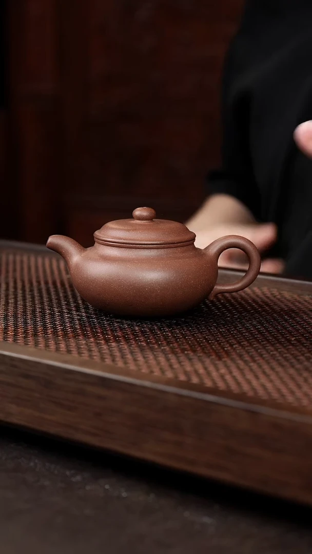 茶壶紫砂老紫泥仿古